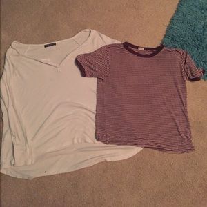 BRANDY MELVILLE TWO SHIRT BUNDLE