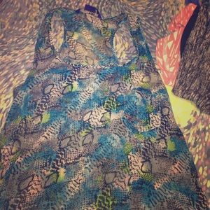Multi colored blouse XL