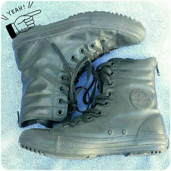 CONVERSE 10 RAINBOOTS BLACK SNEAKERS ALL STARS