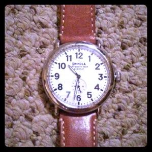 Shinola Cognac Watch