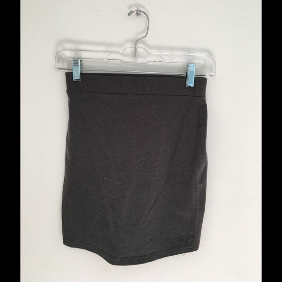 H&M Gray Tight Skirt
