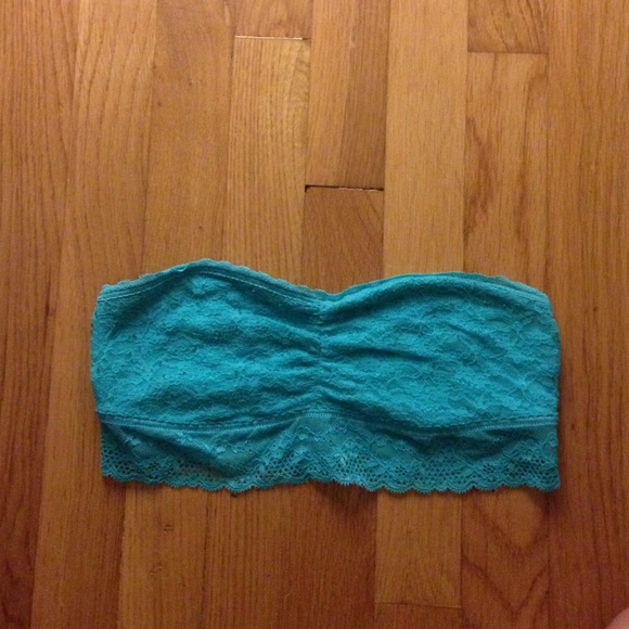 blue lace bandeau
