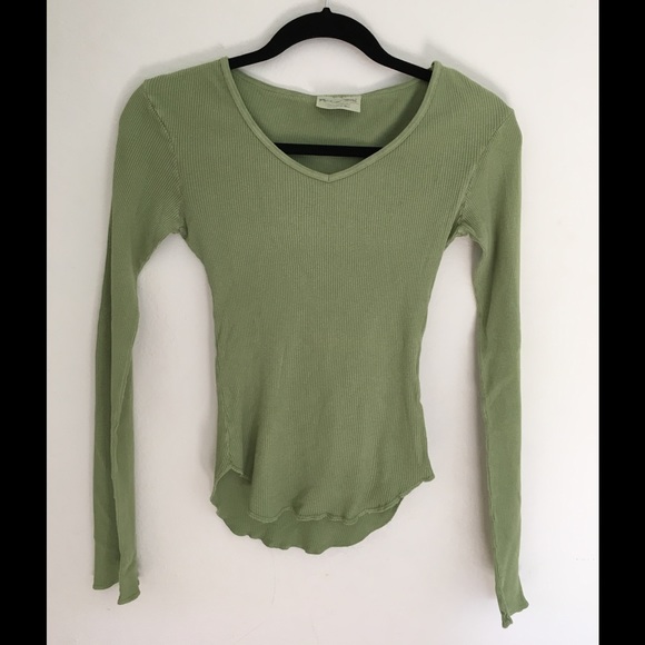 Michael Stars Olive Green Long Sleeve Size S
