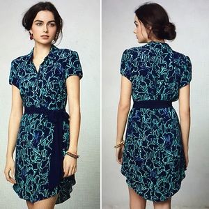 ANTHROPOLOGIE Maeve Franziska Shirtdress S/M