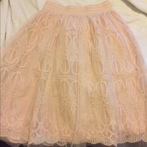 Pink Tulle Skirt