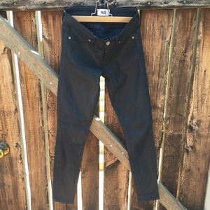 Paige Denim Coated Skinny Jeans