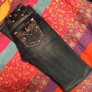 Miss Me signature boot cut jeans