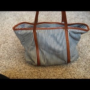 Nautical Tote Bag MATCHING WALLET AVAILABLE