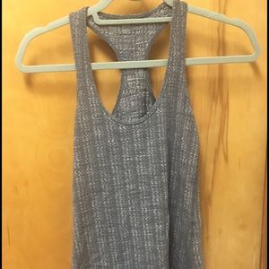 Grey heather lululemon razor back tank!