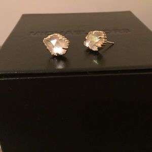 Kendra Scott Clear Iridescent Tessa Earrings