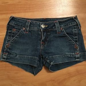 True Religion Jean Shorts Size 27
