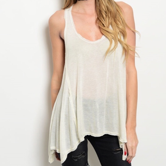 | 'PAIGE' RELAXED TANK | - Picture 2 of 4