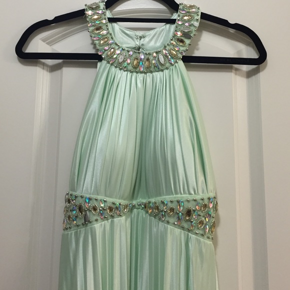 Sequin Hearts Evening Gown