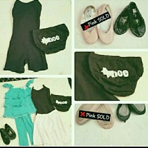 Girls Dance/Ballet Oufits & 1 Ballet Dance Shoes
