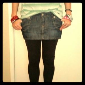 Paris blues jean Mini skirt