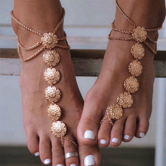 Jewelry - 1-Pair Gorgeous Ankle Chain