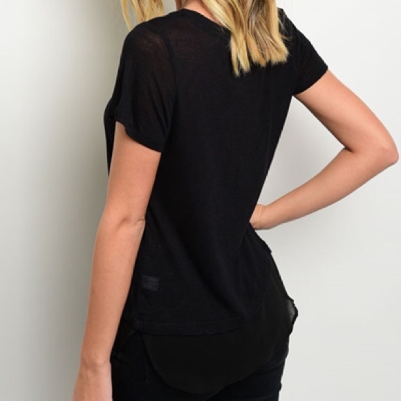 LAST! •'BREE' LAYERED TEE• - Picture 3 of 5