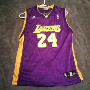 Purple Kobe Bryant Lakers Jersey
