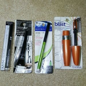 NIB Bundle 4 pack eyeliners and mascara