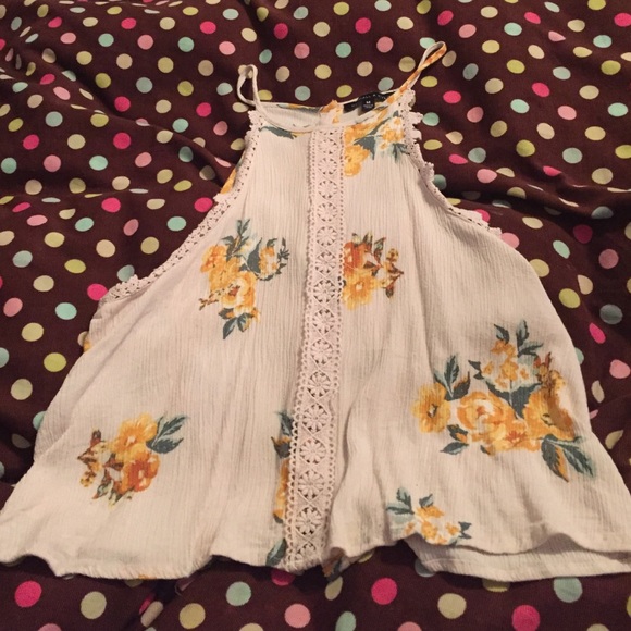 floral tank top
