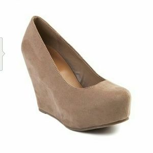 💲LAST ONE Shi By Journeys Alley Wedge, Blush,👡👠