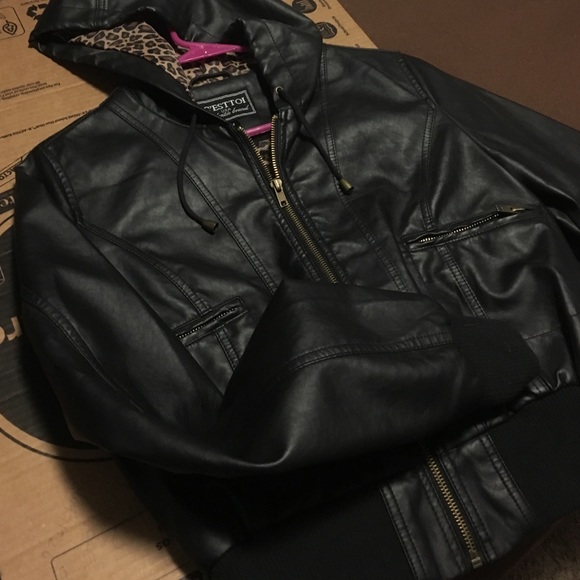 Leather jacket