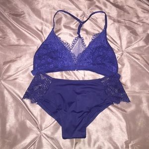 VS Bralette, Panty and Legging Set
