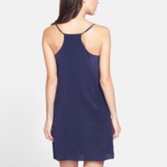 Never worn navy silk Lilly Pulitzer Dress! - Picture 2 of 2