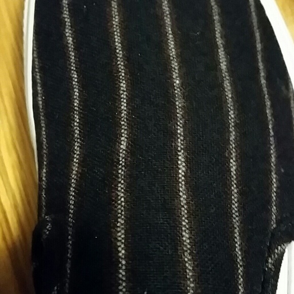 Unisex Van slip on shoes in pinstripe wool, J.crew - Picture 4 of 4