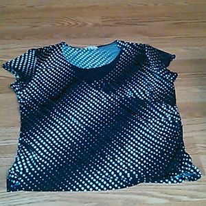 Black & White Polka Dot Blouse