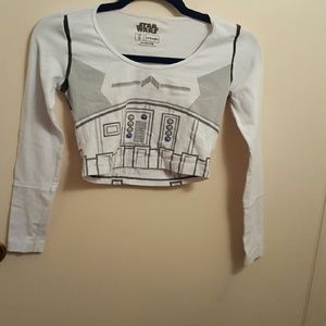 Stormtrooper crop top!