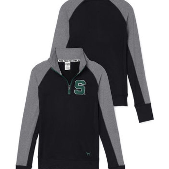 New MSU Half Zip from Victoria's Secret