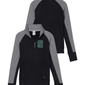New MSU Half Zip from Victoria's Secret