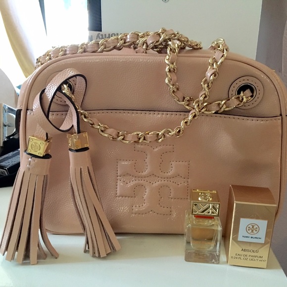 Tory Burch Handbags - New TORY BURCH Purse w Perfume