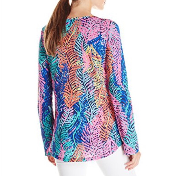 Lilly Pulitzer Electric Feel Elsa Top - Picture 2 of 4