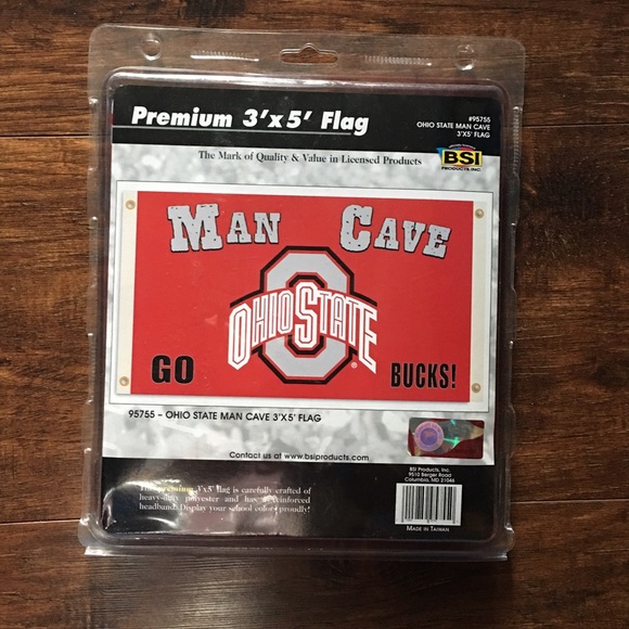 Ohio State "Man Cave" Flag