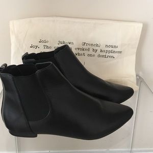 Joie leather ankle boot