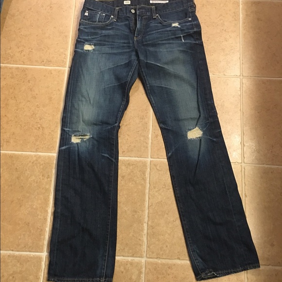 AG Adriano Goldschmied Denim - AG tomboy distressed jeans