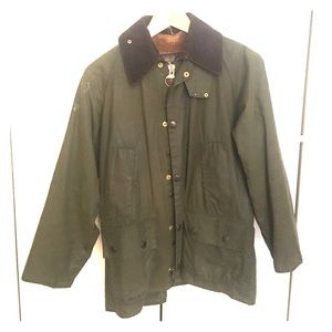 Barbour Bedale jacket w removable lining in green