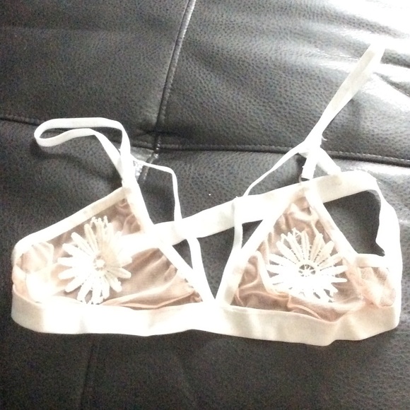 Flower bralette