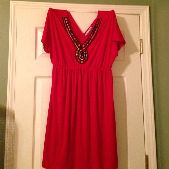Cute beaded dress XL