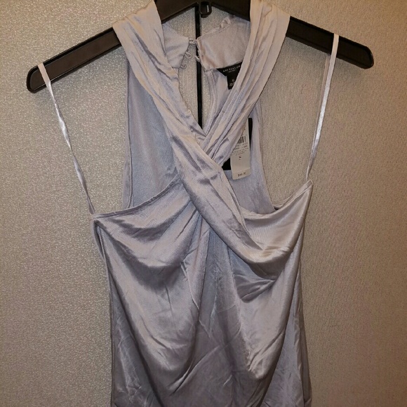 Ann Taylor criss cross top