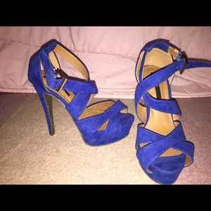 Royal Blue Heels