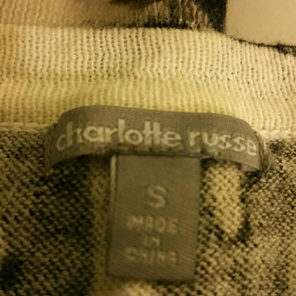 Short cheetah print sweater - Picture 3 of 3