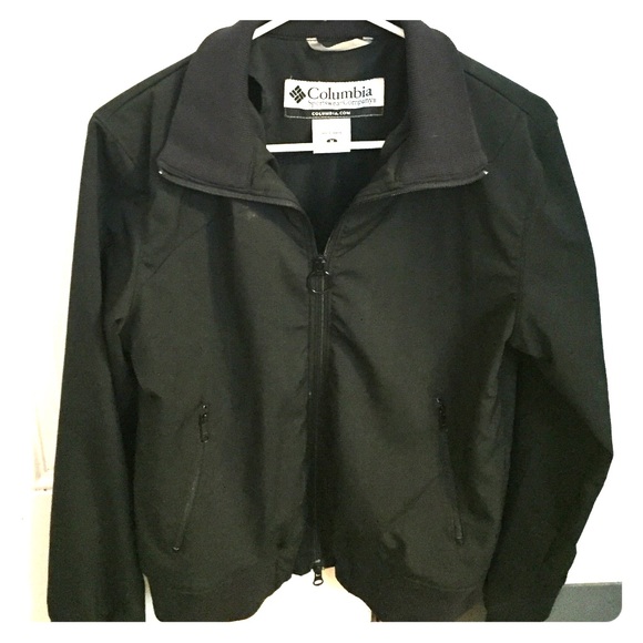Black Columbia Soft Shell Jacket - image 1
