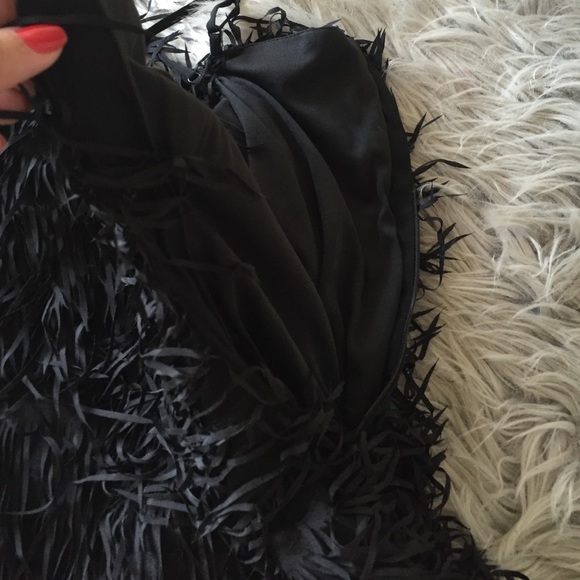 Aqua shag dress - Picture 2 of 3