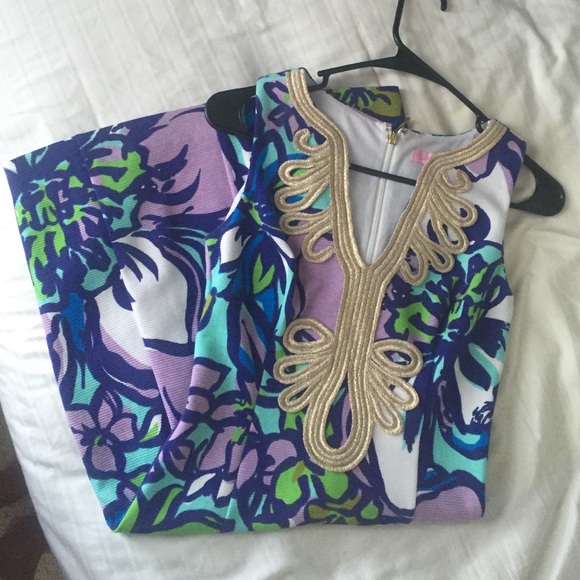 Lilly Pulitzer Dresses & Skirts - Blue Catwalk Lilly Pulitzer Dress- Size XS