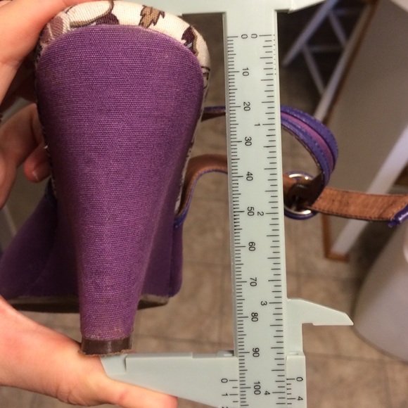 Purple wedges - Picture 2 of 4