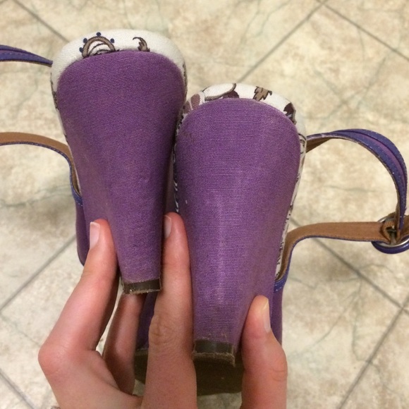 Purple wedges - Picture 4 of 4