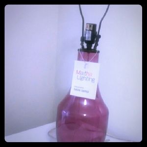 Color Glass Table Lamp